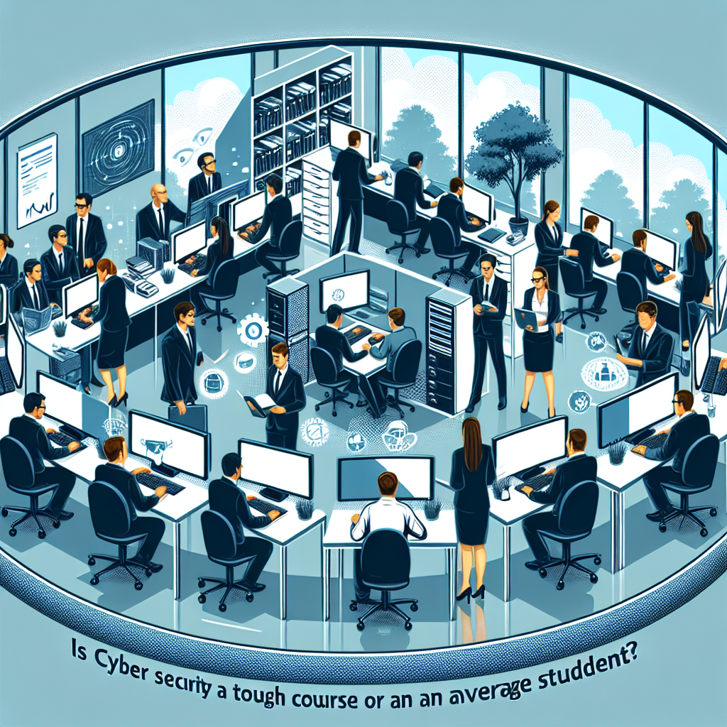 Is cyber security a tough course for an average student?