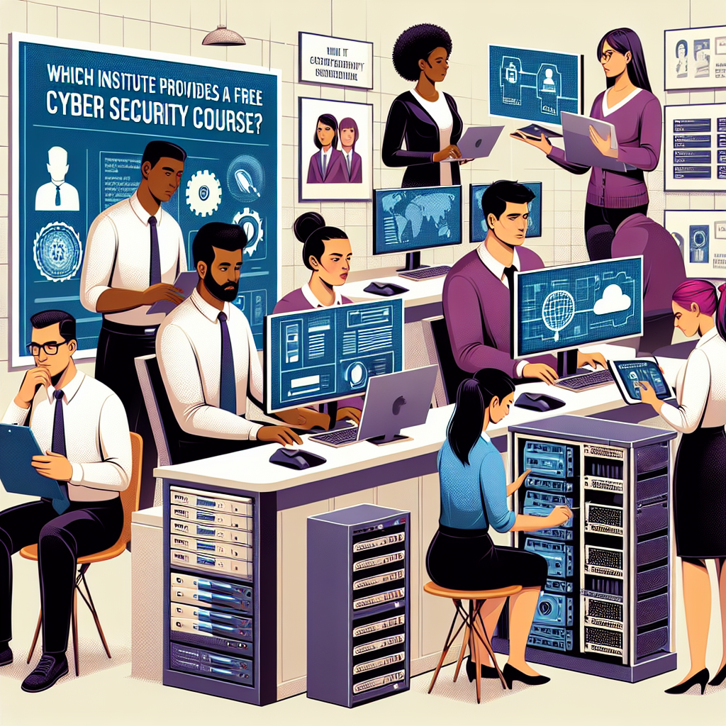 Which Institute Provides A Free Cyber Security Course?